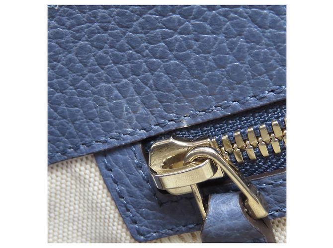 Borsa Gucci 388561 in pelle di vitello blu - vista 10