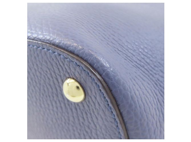 Borsa Gucci 388561 in pelle di vitello blu - vista 21