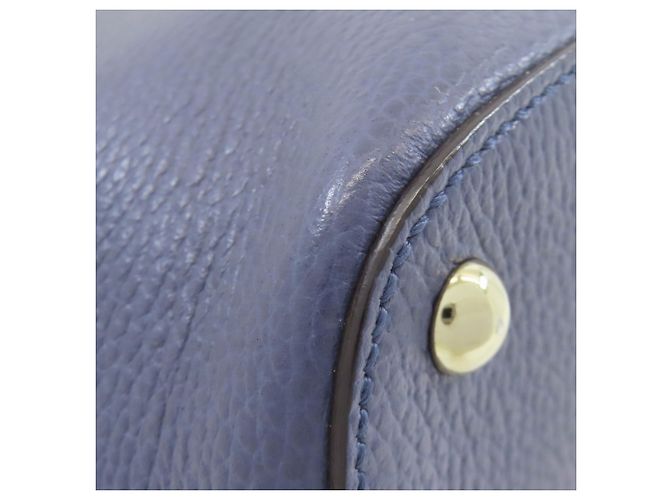 Borsa Gucci 388561 in pelle di vitello blu - vista 22
