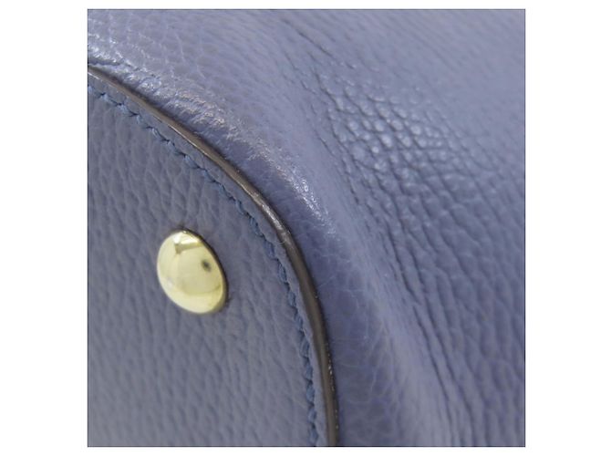 Borsa Gucci 388561 in pelle di vitello blu - vista 23