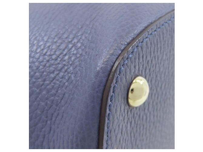 Borsa Gucci 388561 in pelle di vitello blu - vista 24