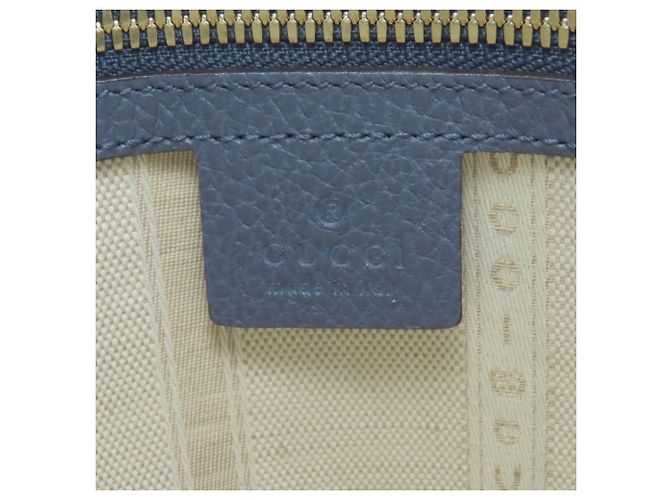 Borsa Gucci 388561 in pelle di vitello blu - vista 6