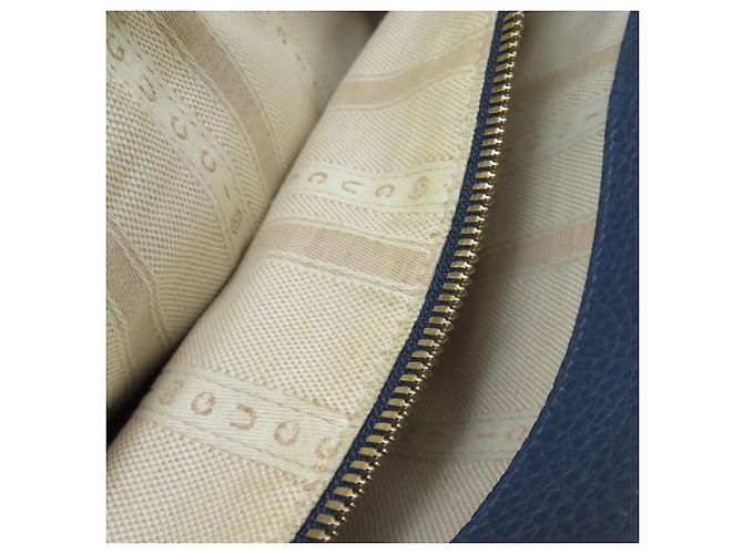 Borsa Gucci 388561 in pelle di vitello blu - vista 8