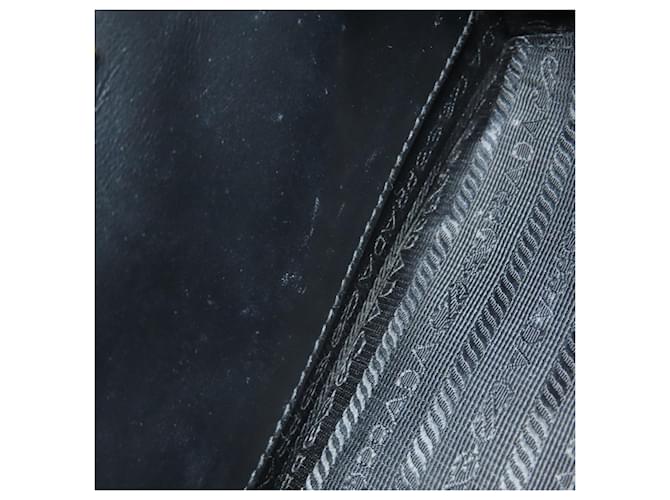 Borsa a Spalla Saffiano Prada Nero - vista 11