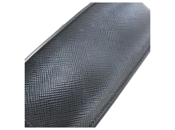 Borsa a Spalla Saffiano Prada Nero - vista 18