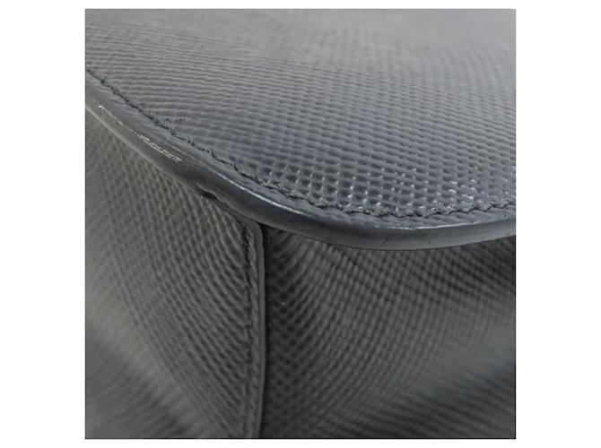 Borsa a Spalla Saffiano Prada Nero - vista 27