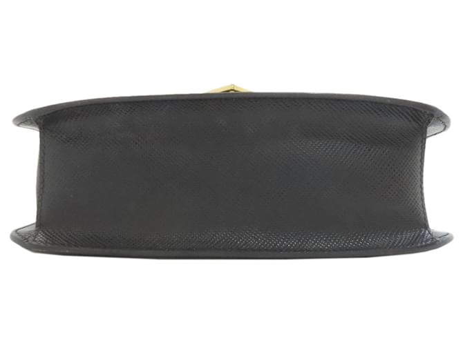 Borsa a Spalla Saffiano Prada Nero - vista 4