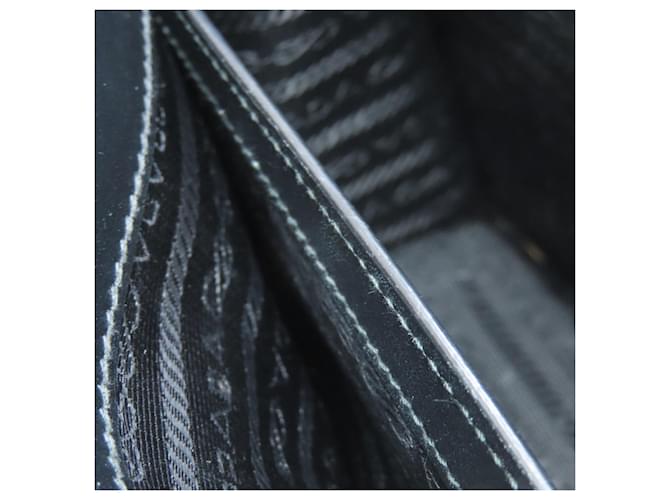 Borsa a Spalla Saffiano Prada Nero - vista 9