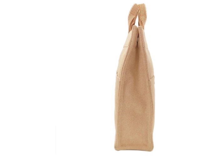 Borsa Hermès Sac Fleur Tou MM Arancione - vista 3