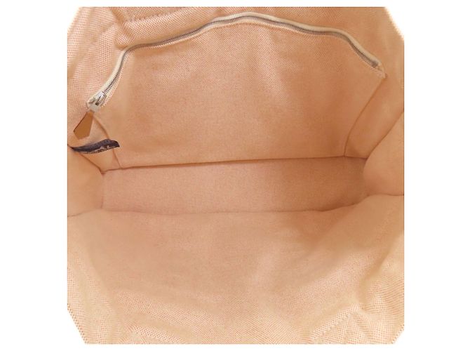 Borsa Hermès Sac Fleur Tou MM Arancione - vista 5