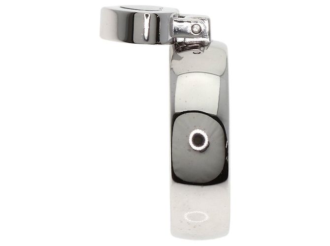 Anel Chopard Happy Diamonds em ouro branco 18K - vista 3