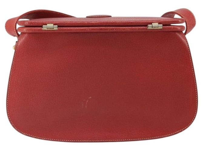 Gucci Vintage Leather Rosso - vista 2