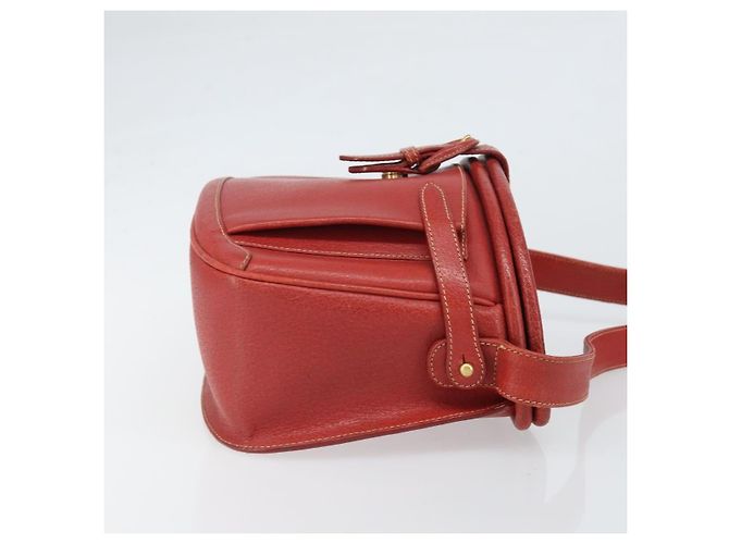 Gucci Vintage Leather Rosso - vista 3