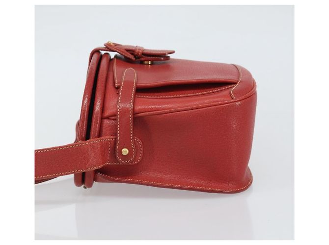 Gucci Vintage Leather Rosso - vista 4