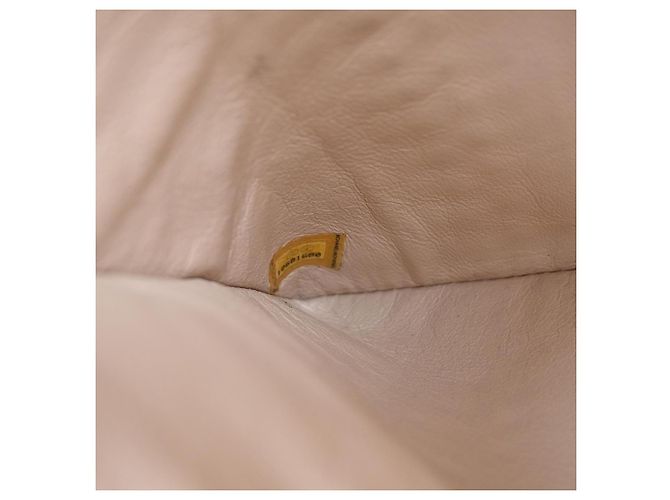 Chanel Luxe Linea Tote con Zip in Pelle Grande D'oro - vista 5