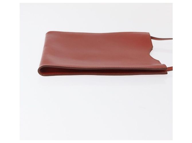 Hermès Hermes Onimaitou Leather Rosso - vista 3