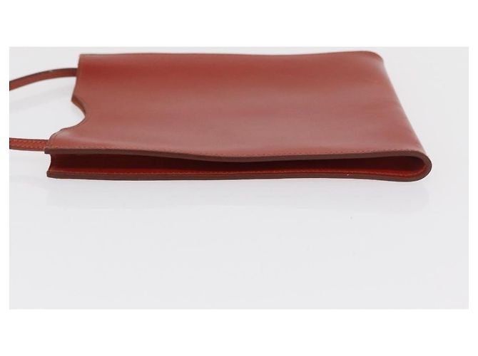 Hermès Hermes Onimaitou Leather Rosso - vista 4