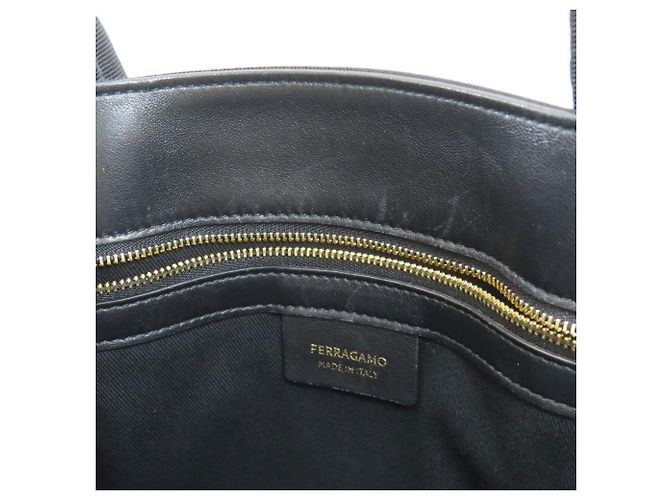 Damentasche von Salvatore Ferragamo Schwarz - Ansicht 8