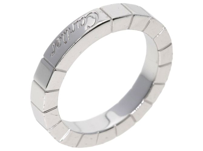 Anello Cartier Lanieres in Oro Bianco 18K - vista 2