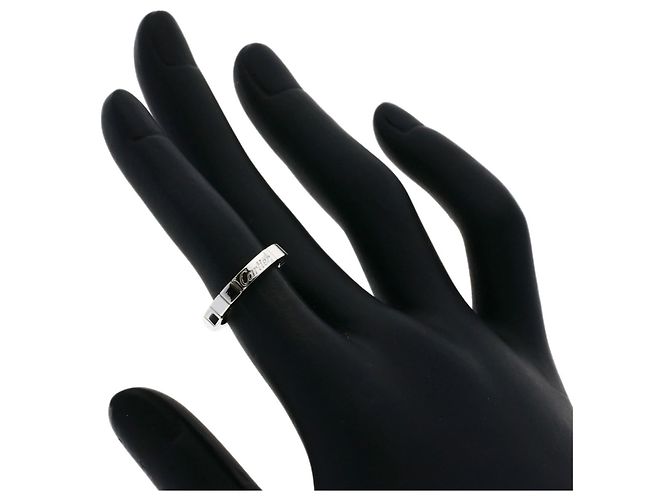 Anello Cartier Lanieres in Oro Bianco 18K - vista 5