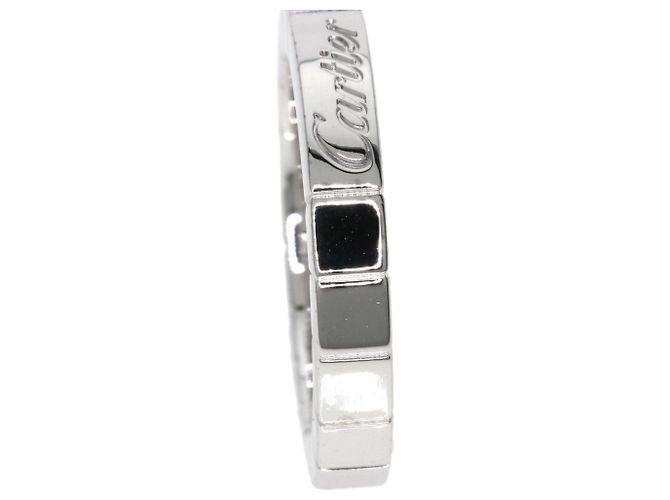 Anello Cartier Lanieres in Oro Bianco 18K - vista 6
