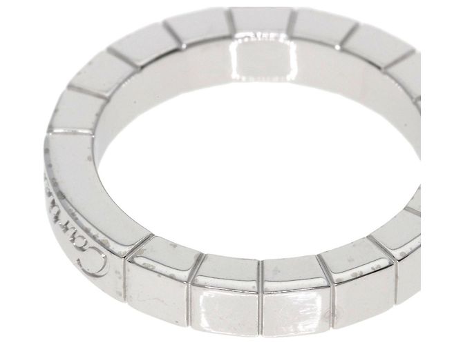 Anello Cartier Lanieres in Oro Bianco 18K - vista 8