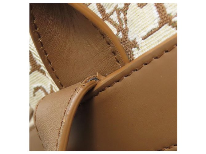 Christian Dior x Travis Scott Canvas Backpack Brown - view 16