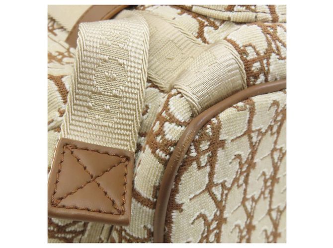 Christian Dior x Travis Scott Canvas Backpack Brown - view 20