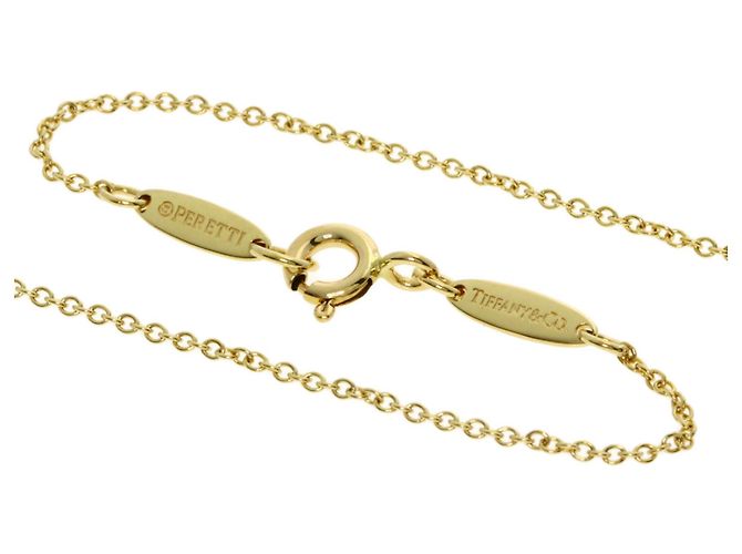 Collana a goccia Tiffany & Co. in oro giallo 18K - vista 3