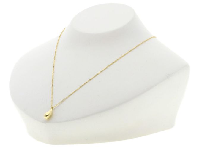 Collana a goccia Tiffany & Co. in oro giallo 18K - vista 4