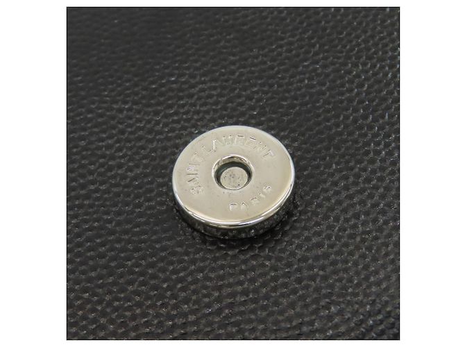 Borsa a Spalla Cassandra di Saint Laurent Nero - vista 11