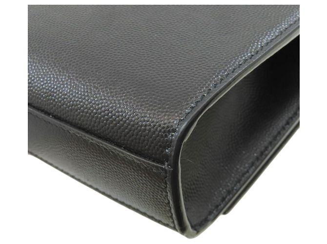 Borsa a Spalla Cassandra di Saint Laurent Nero - vista 21