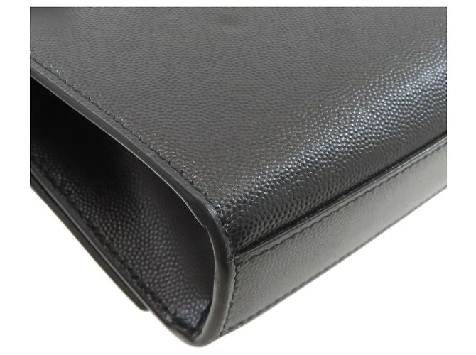 Borsa a Spalla Cassandra di Saint Laurent Nero - vista 22