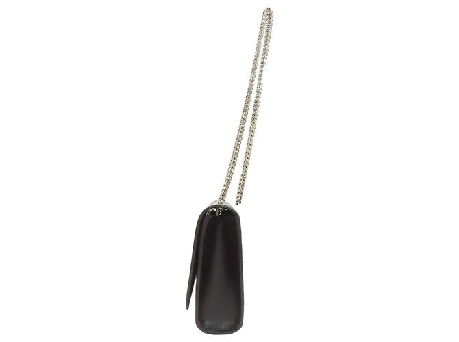 Borsa a Spalla Cassandra di Saint Laurent Nero - vista 3
