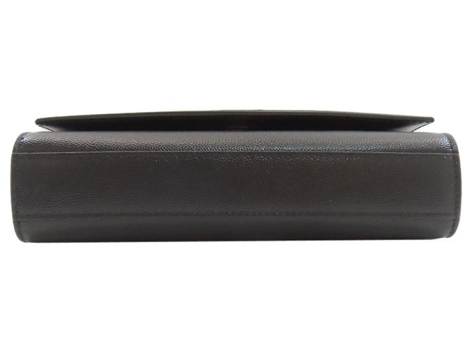 Borsa a Spalla Cassandra di Saint Laurent Nero - vista 4