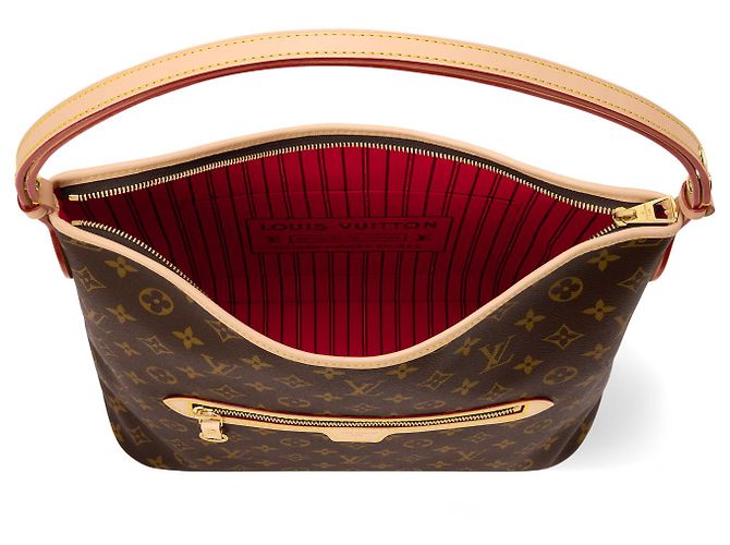 Louis Vuitton Borsa a mano monogramma LV Lineup Marrone - vista 3