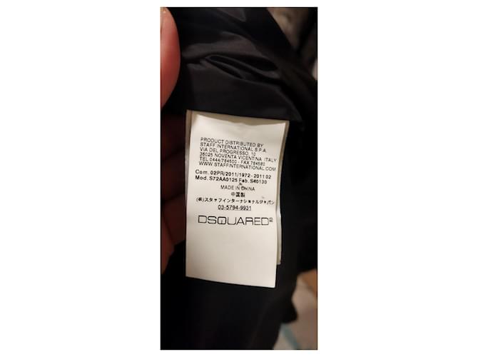 Dsquared2 Jacke - echte Daunenjacke Schwarz - Ansicht 6