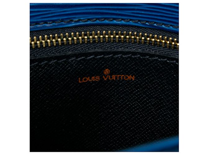 Borsa a tracolla Epi Saint-Cloud di Louis Vuitton Blu - vista 11