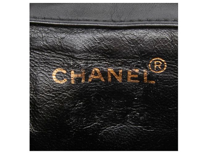 Chanel Coco Mark Matelassé Mini-Rucksack Schwarz - Ansicht 12