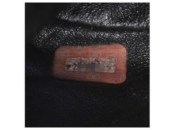 Chanel Coco Mark Matelassé Mini-Rucksack Schwarz - Ansicht 13