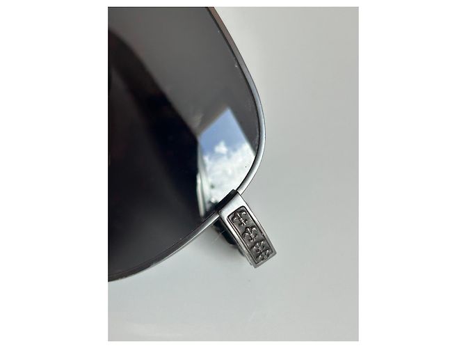 Chrome Hearts Piloten Aviator Sonnenbrille Metallic Metallisch - Ansicht 11