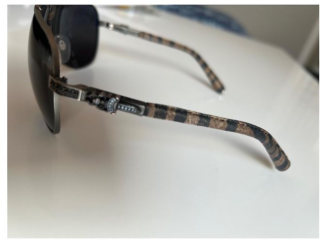 Chrome Hearts Piloten Aviator Sonnenbrille Metallic Metallisch - Ansicht 6