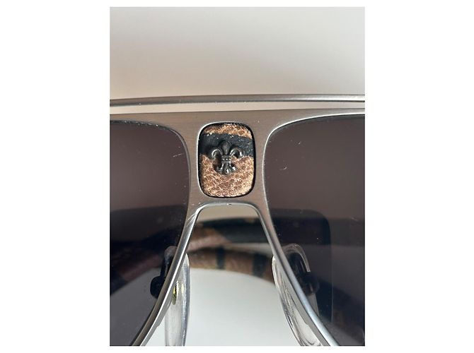 Chrome Hearts Piloten Aviator Sonnenbrille Metallic Metallisch - Ansicht 9