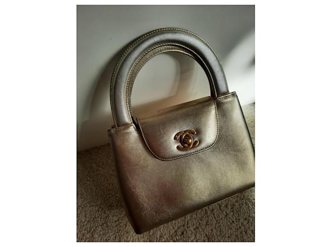 Borsa Chanel D'oro - vista 2