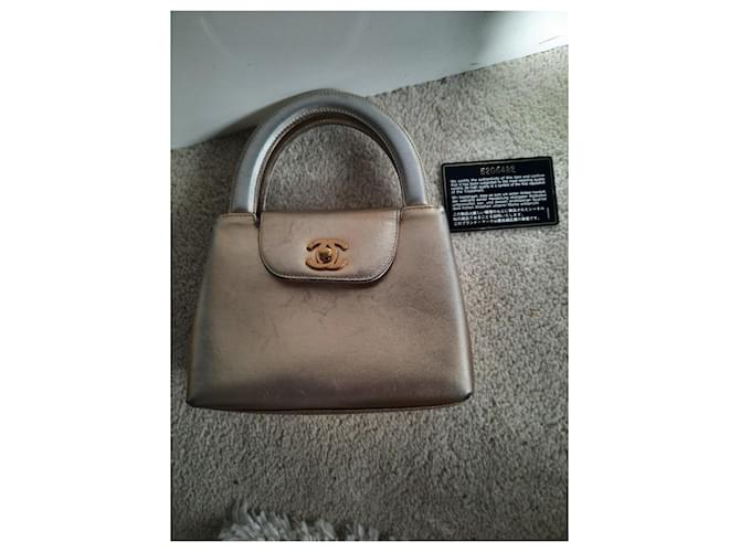Borsa Chanel D'oro - vista 3