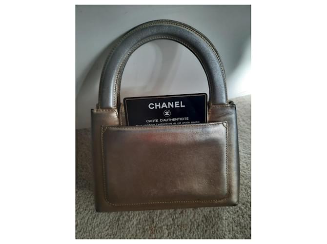 Borsa Chanel D'oro - vista 6