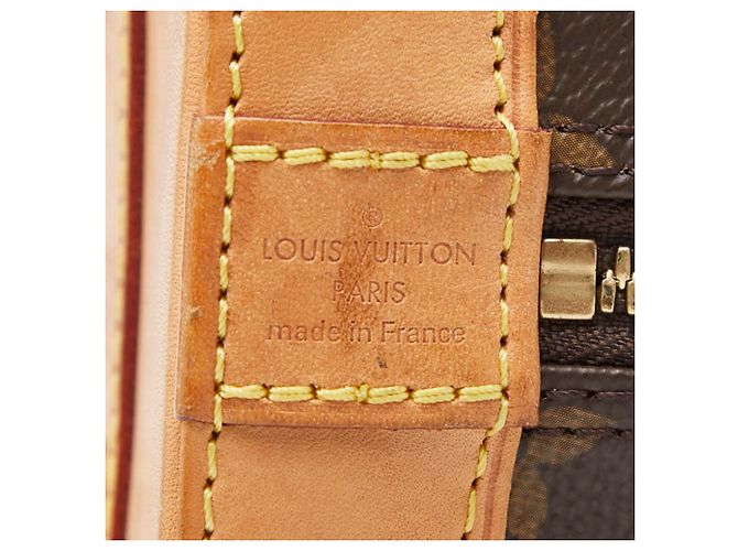 Borsa Alma BB Monogramma Louis Vuitton Marrone - vista 11