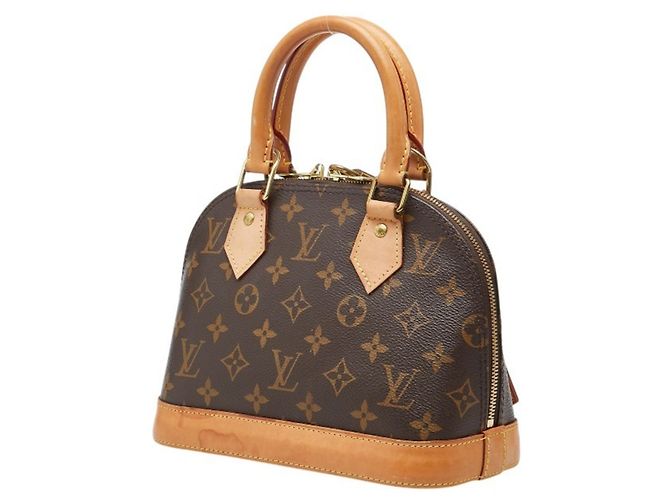 Borsa Alma BB Monogramma Louis Vuitton Marrone - vista 2