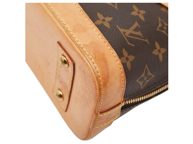 Borsa Alma BB Monogramma Louis Vuitton Marrone - vista 4