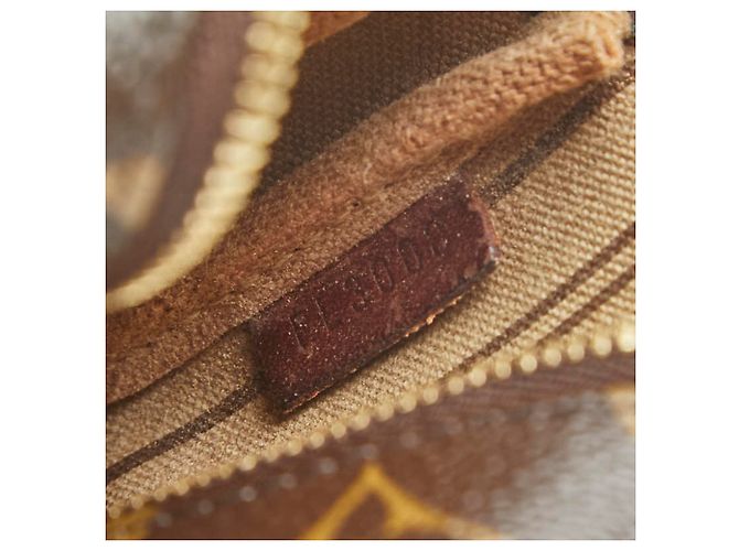 Borsa a catena Mini Pochette Accessoires Monogram Louis Vuitton Marrone - vista 8